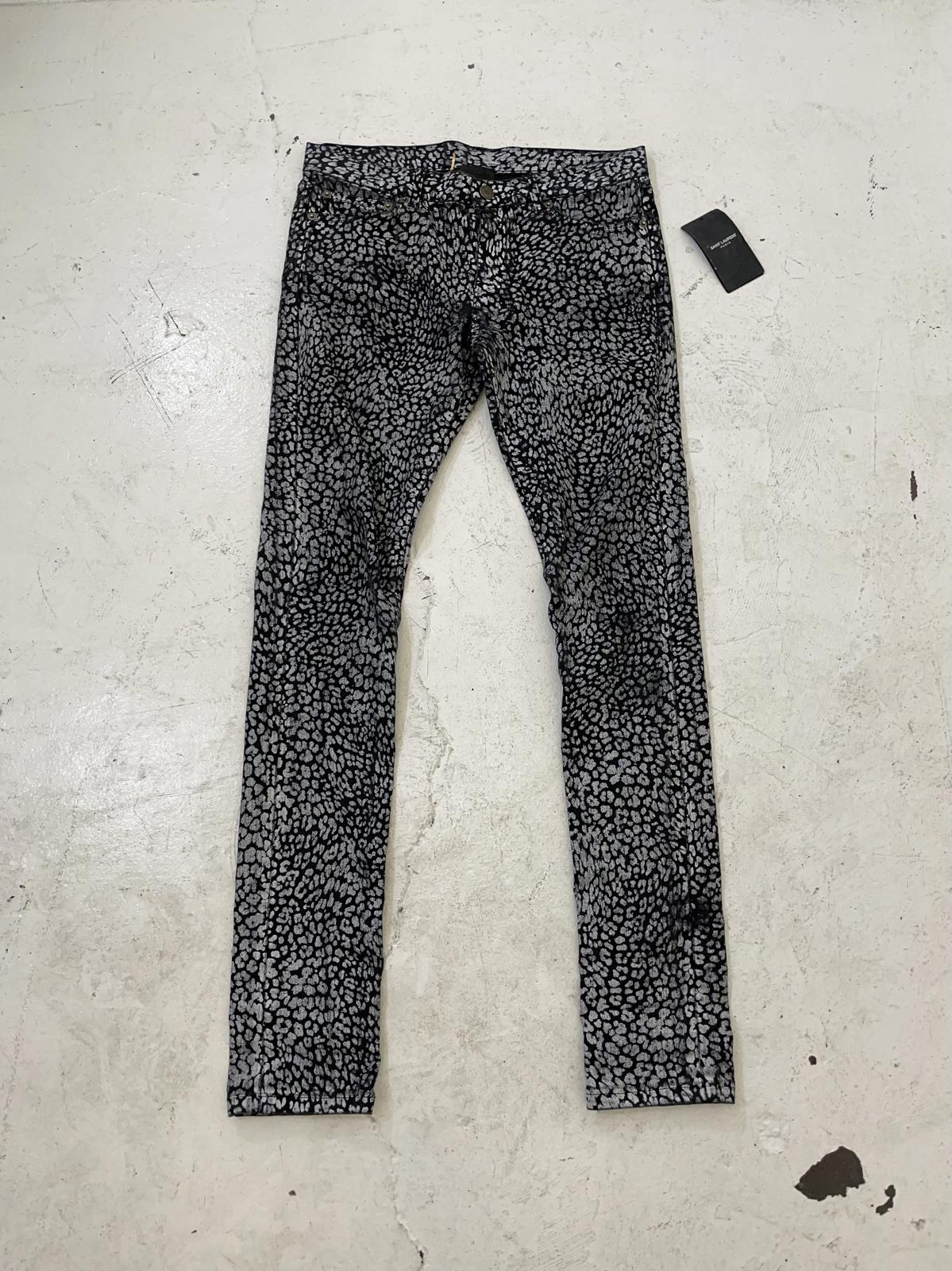 saint laurent Paris 2013 zebra demin
