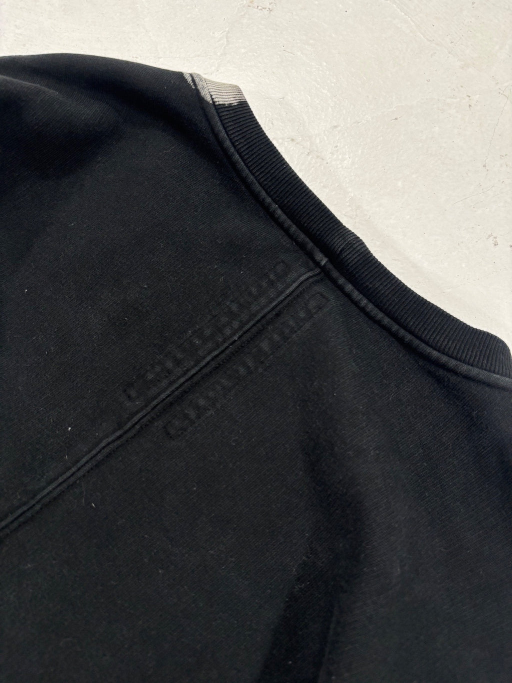 Rick Owens Vomit Bleach Crewneck {{ color }} {{ brand }} {{ archive }} {{ season }} {{ year }} {{ hedi slimane }}